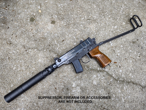 AB Prototype VZ61 Suppressor Adapter, Non-Threaded Barrel, Alpha, AB_VZ61_ALPHA_KIT, Skorpion