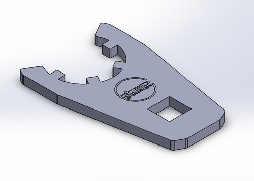 M400 barrel nut wrench, M400 wrench, SIG handguard wrench, AB Prototype wrench