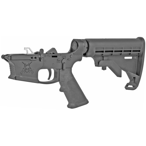 KE Arms Complete Lower Receiver, 9mm, AR15, Black AB Prototype