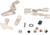 SIG P320 AXG Nickel Parts Kit, Skeletonized Flat Trigger, Enhanced trigger, Plated,  890067, 320 trigger, Equinox trigger