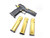AB Prototype 1911DW Full Size Pistol, Gold Digger, 20RD, Black and Gold, Cheely Metal Grip, 2011 Staccato Clone, 1911 double stack, STI