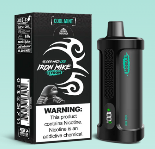 TYSON 2.0 Iron Mike Disposable 15k - Cool Mint