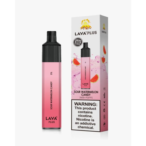 Lava Plus Disposable 2600 puffs 5% - Sour Watermelon