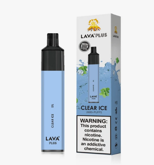 Lava Plus Disposable 2600 puffs 5% - Clear Ice