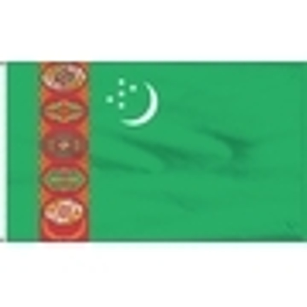 Turkmenistan Flags