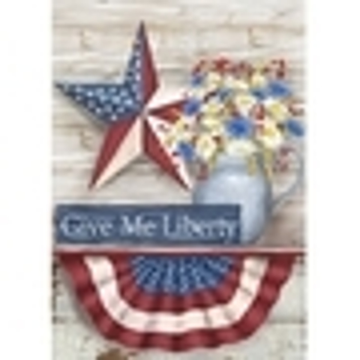 Patriotic Garden Flags - Mini Flags