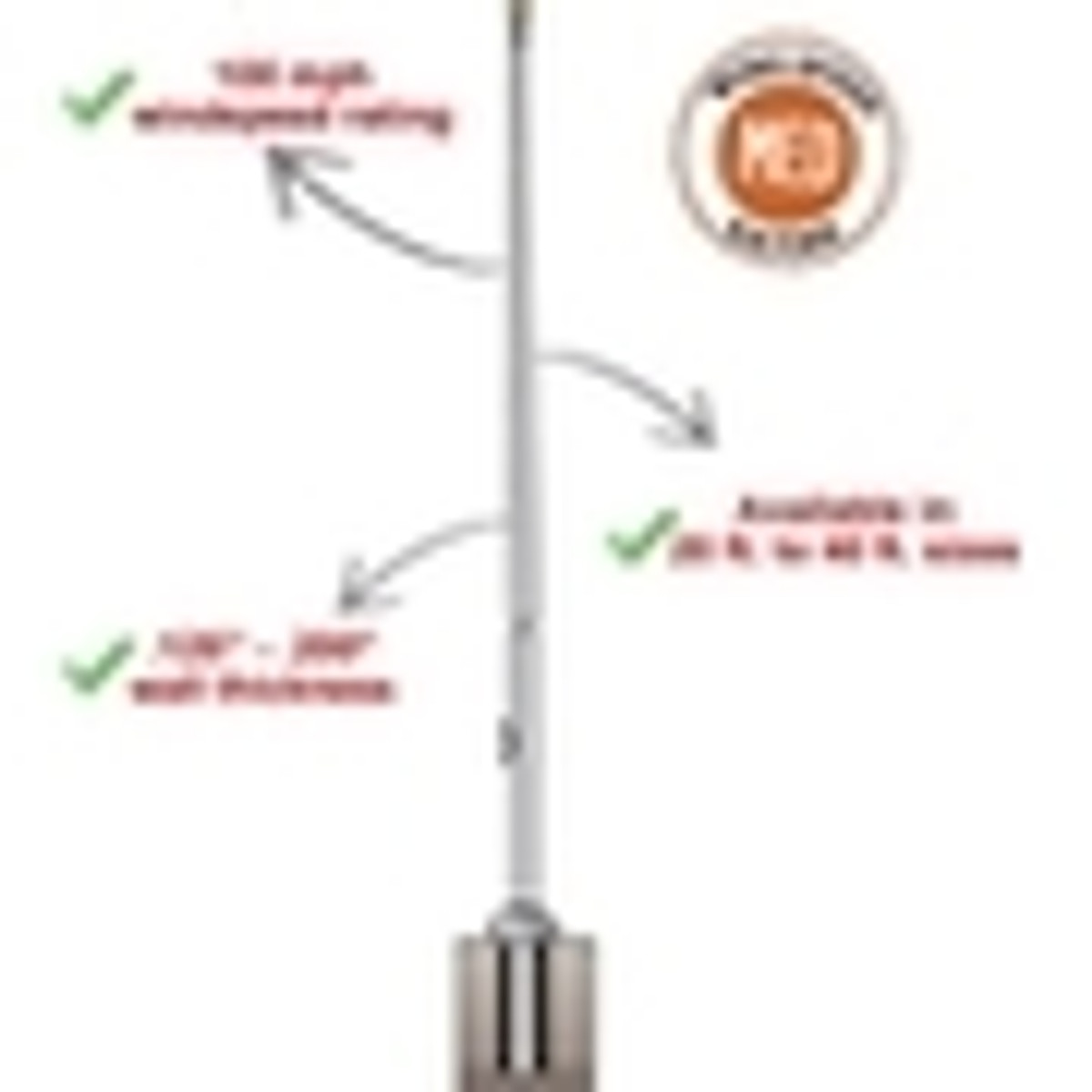 Annin Fiberglass Flagpoles