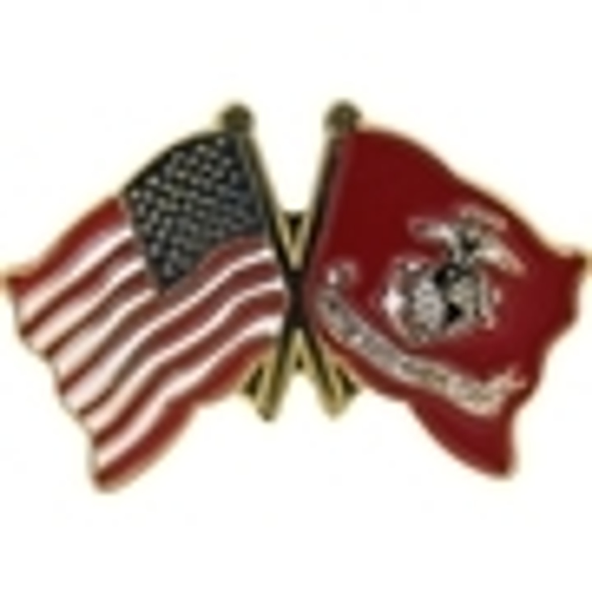 US Marine Flag Lapel Pins, Patches and Decals