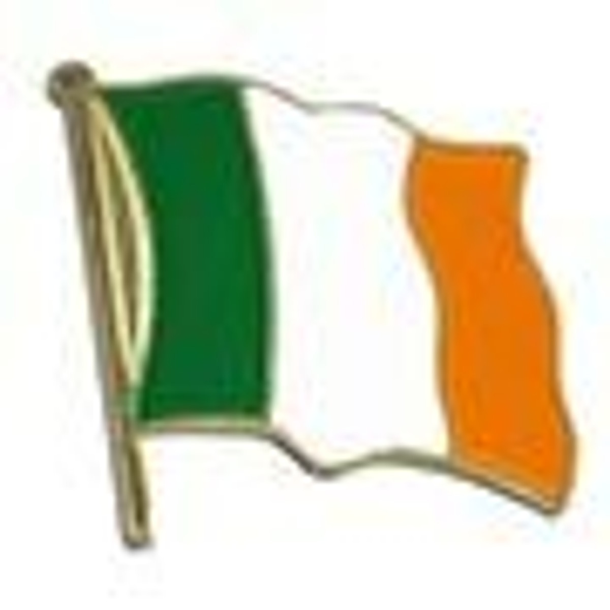 Irish Flag pins, patches and decals