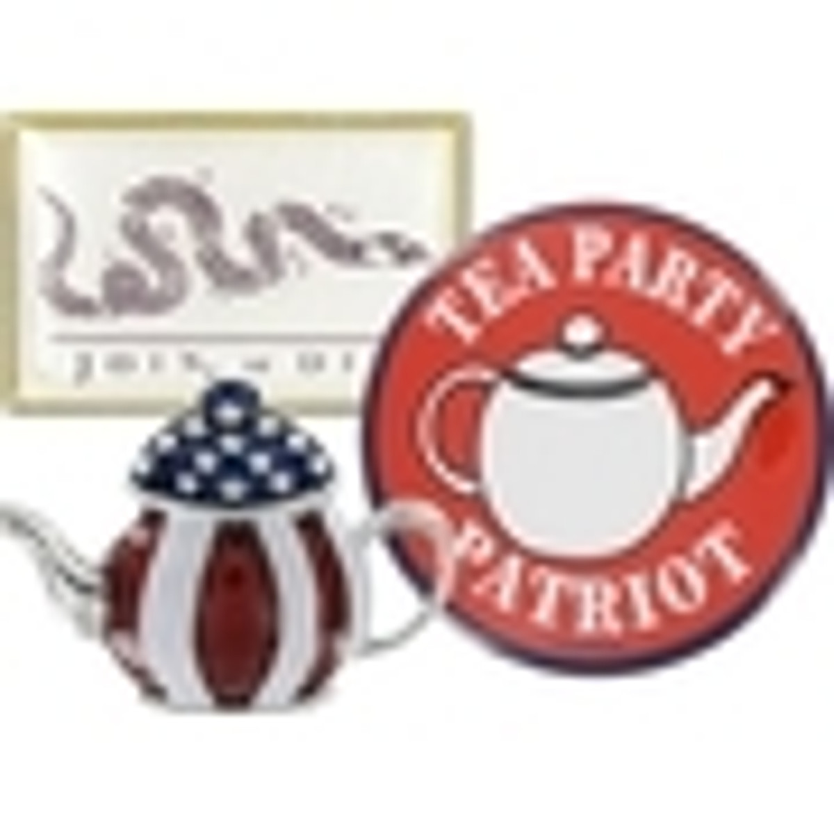 Tea Party Pins