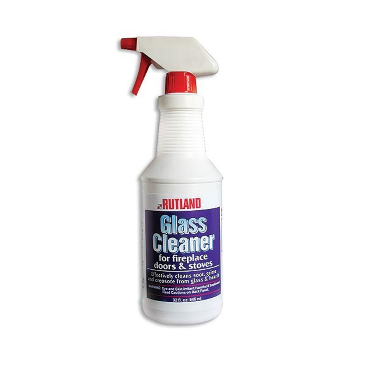 Rutland 32 fl. oz. Fireplace and Stove Glass Cleaner Spray Bottle for Soot,  Smoke, Creosote Removal 82 - The Home Depot
