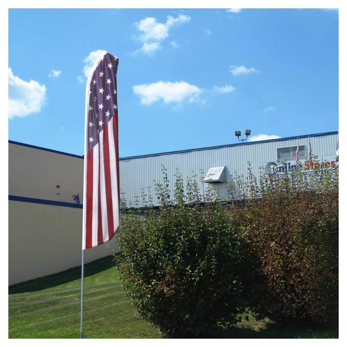 15 foot 3 piece flagpole for swooper feather deals flags