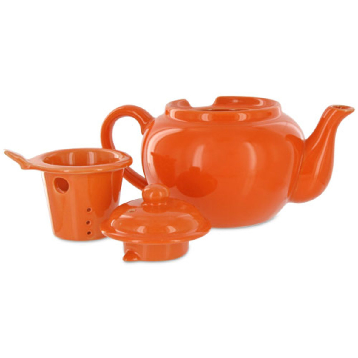Amsterdam 2 Cup Infuser Teapot - Red