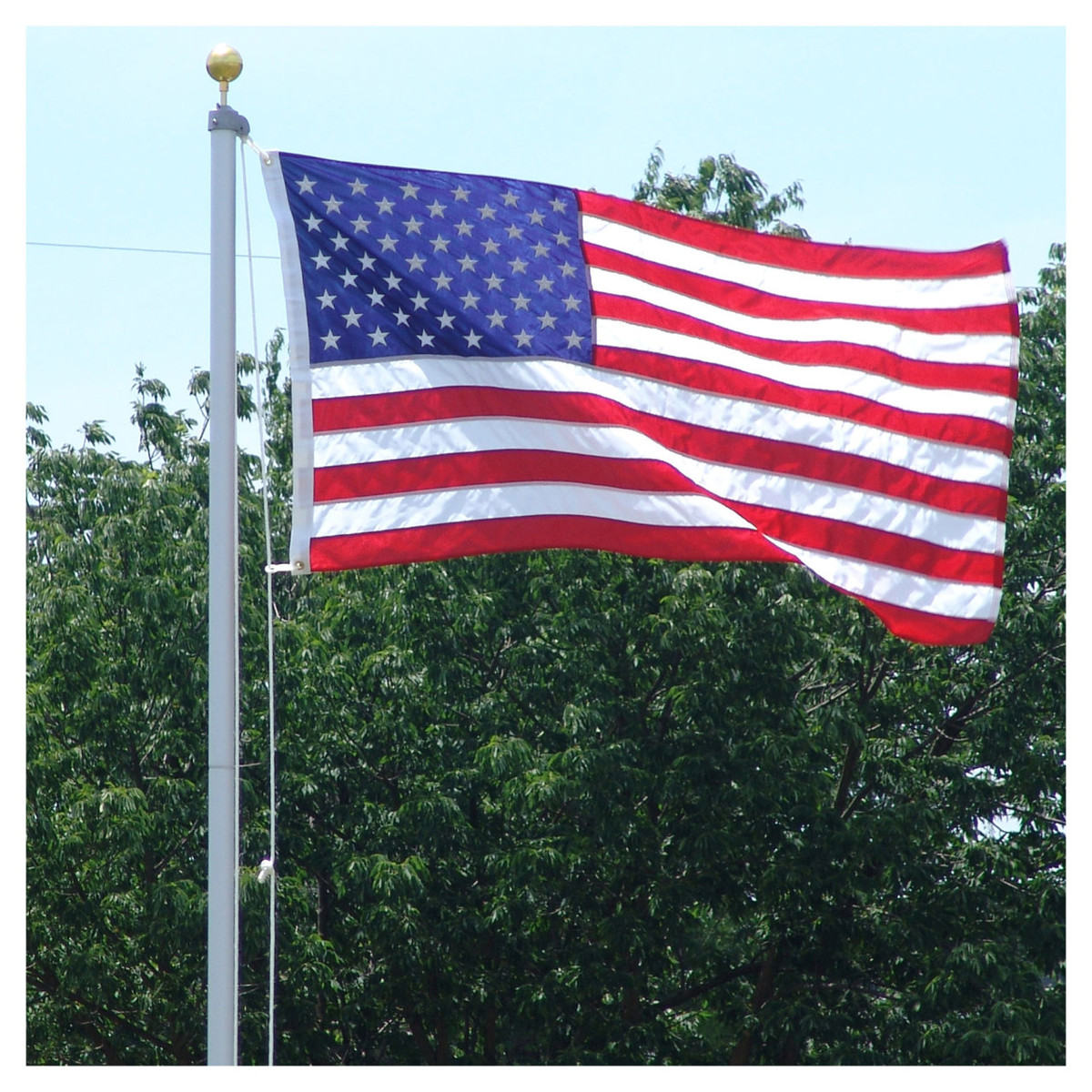 Valley forge tapered deals 20 foot flagpole