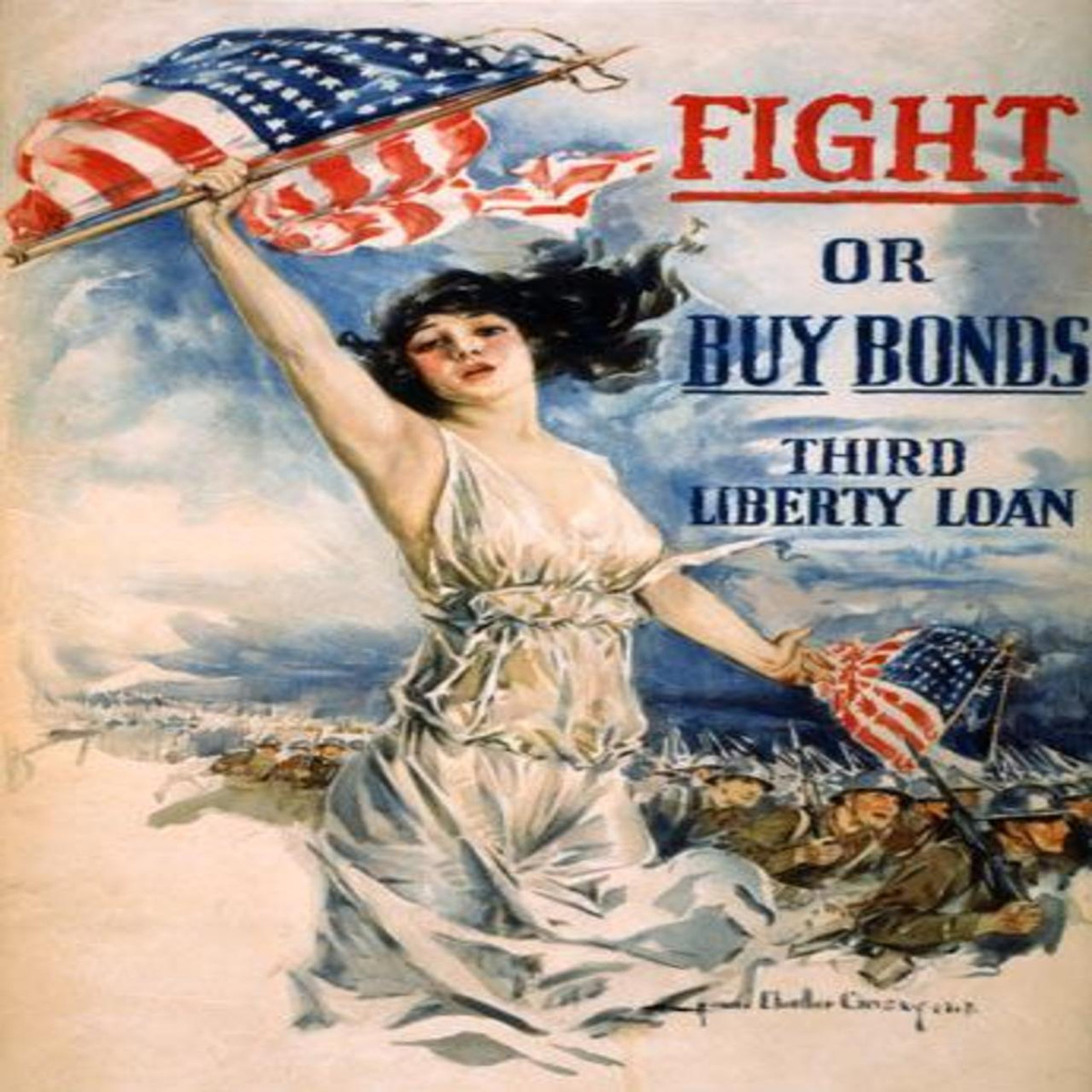 Fight or Buy Bonds Third Libery Loan (L)