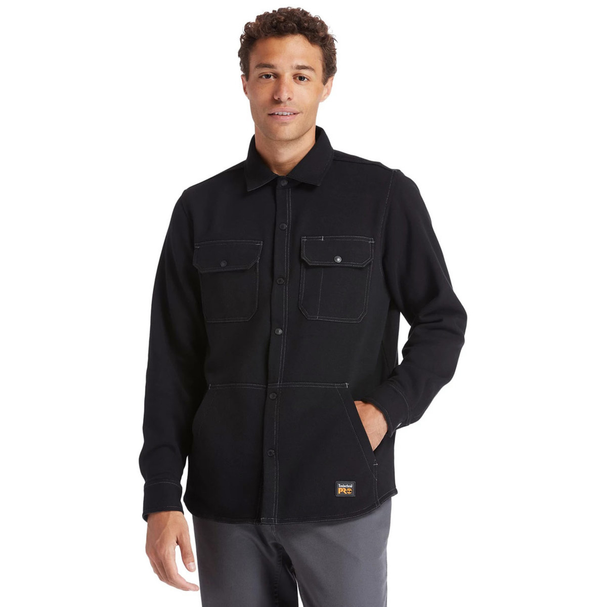 Timberland PRO Men's Mill RIver Fleece Shirt Jacket - A1VCQ