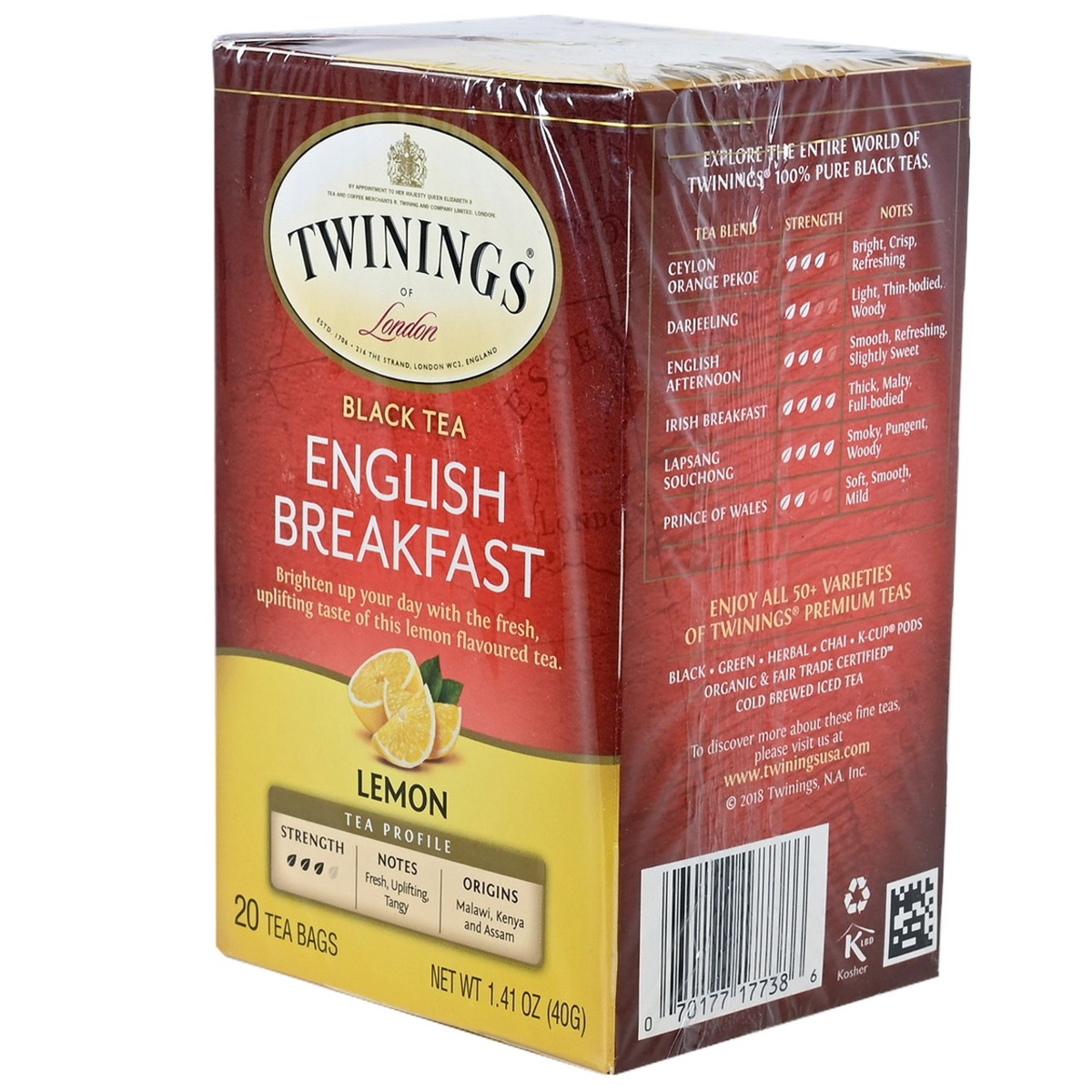 Twinings English Breakfast Black Tea K-Cup® Pods – Twinings North America