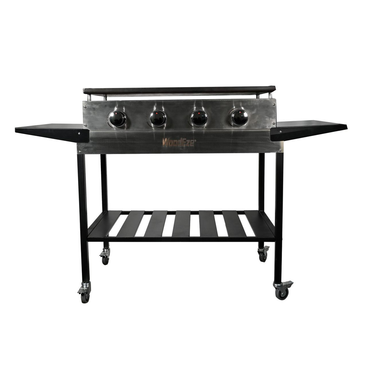 WoodEze 4-Burner Flat Top Griddle Gas Grill