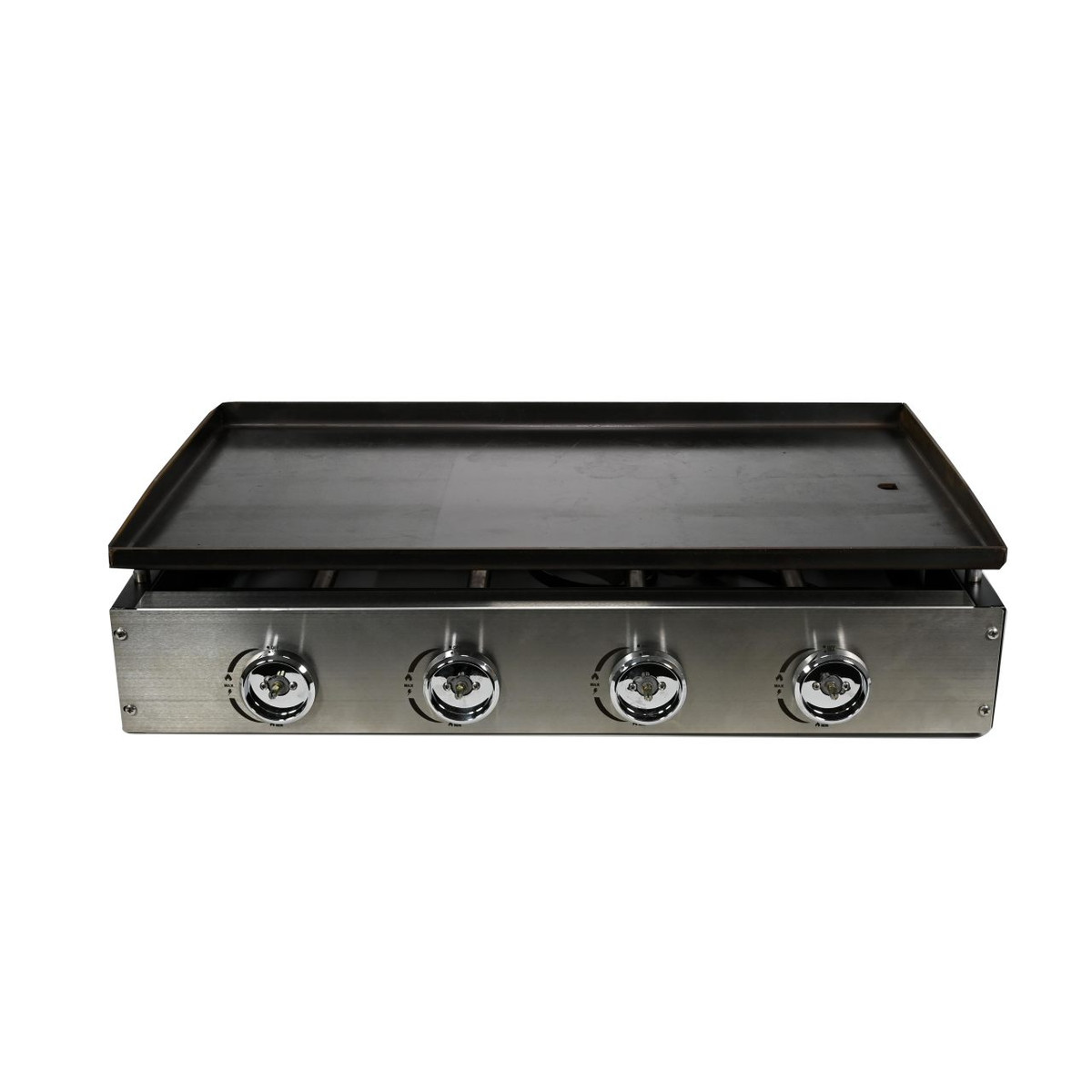 YouYeap 4 Burner Propane Gas Grill Flat Top Griddle Grill, Black 