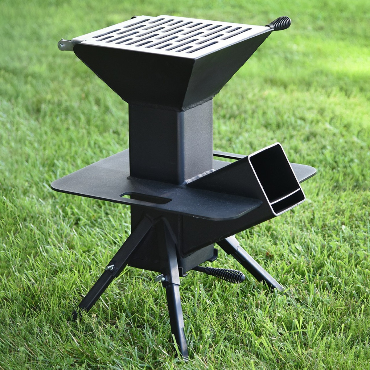 Stainless Steel Rocket Stove Accessory, Grill Top Grate and