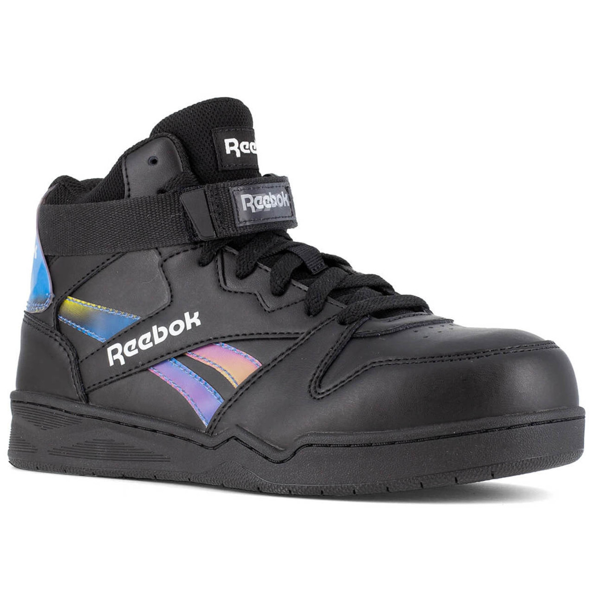 Women's black reebok sales high tops