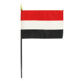 4-In. x 6-In. Yemen Stick Flag