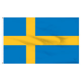 6-Ft. x 10-Ft. Sweden Nylon Flag