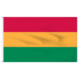 6-Ft. x 10-Ft. Bolivia Nylon Civil Flag