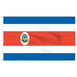 6-Ft. x 10-Ft. Costa Rica Nylon State Flag