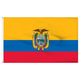 6-Ft. x 10-Ft. Ecuador Nylon State Flag