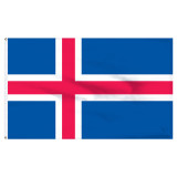 6-Ft. x 10-Ft. Iceland Nylon Flag