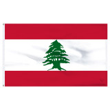 6-Ft. x 10-Ft. Lebanon Nylon Flag