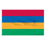 6-Ft. x 10-Ft. Mauritius Nylon Flag