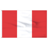 6-Ft. x 10-Ft. Peru Nylon Civil Flag