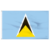 6-Ft. x 10-Ft. St. Lucia Nylon Flag
