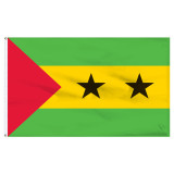 6-Ft. x 10-Ft. Sao Tome and Principe Nylon Flag