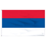 6-Ft. x 10-Ft. Serbia Nylon Civil Flag
