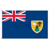 6-Ft. x 10-Ft. Turks and Caicos Nylon Flag