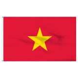 6-Ft. x 10-Ft. Vietnam Nylon Flag