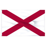 Alabama Flag 5 x 8 Feet Nylon