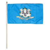 Connecticut flag 12 x 18 inch