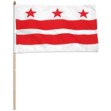 Washington DC flag 12 x 18 inch