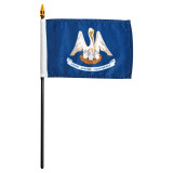 Louisiana flag 4 x 6 inch