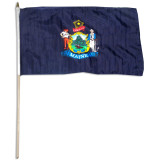 Maine flag 12 x 18 inch