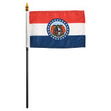 Missouri flag 4 x 6 inch