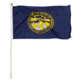 Nebraska flag 12 x 18 inch