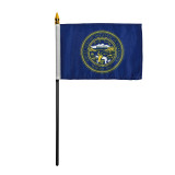 Nebraska flag 4 x 6 inch