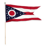 Ohio flag 12 x 18 inch