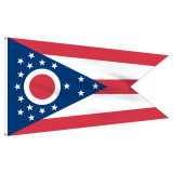 Ohio flag 6 x 10 feet nylon