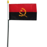 Angola flag 4 x 6 inch